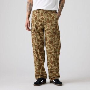 Open Box - Levi's -  Men's XX Cargo Baggy Fit Pants - Duck Camo Print